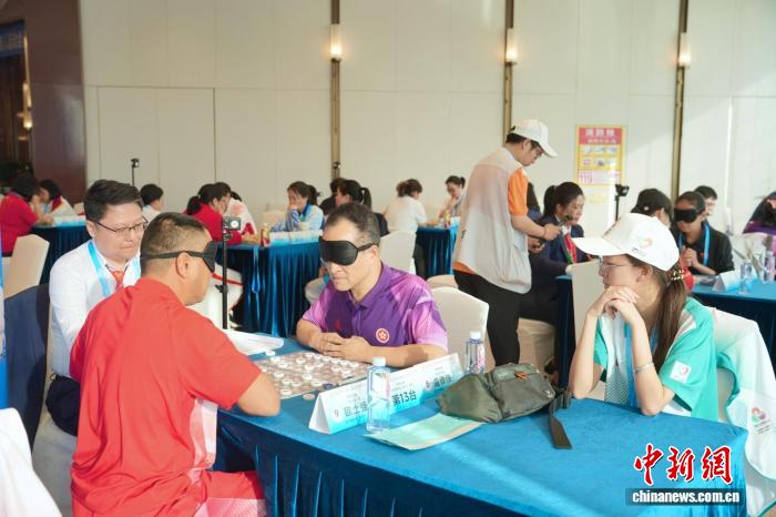 珠海残特奥会象棋围棋赛收官 33枚奖牌诞生多组